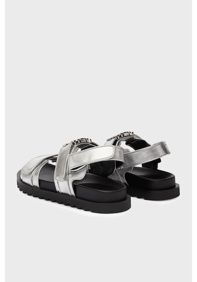 Guess Fabelis Kadın Sandalet Fljfbllel03 Gümüş