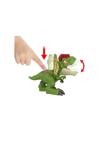 Mattel Jurassic World Uncaged™ HNT65 İnteraktif Dilophosaurus Figürü