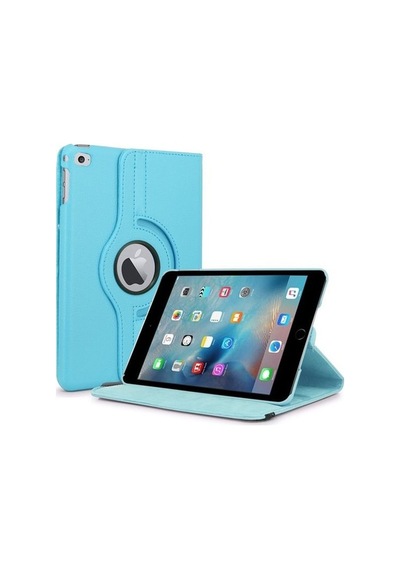 Apple Uyumlu iPad Mini 2/3 360° Dönerli Tam Koruma Deri Kılıf