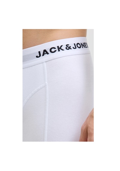 Jack & Jones Erkek Boxer 12285371 Siyah-beyaz-gri Siyah-beyaz-gri