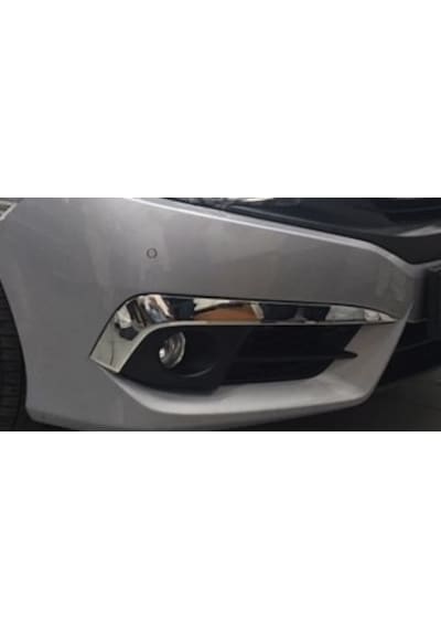 Honda Civic Fc5 Ön Sis Farı Kaş Nikelajı