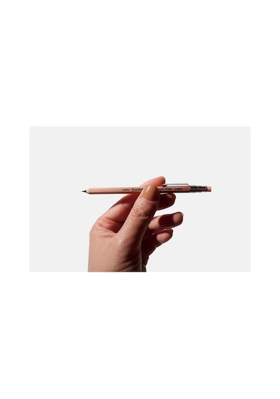 Ohto Wood Sharp Mini Mekanik Kurşun Kalem 0.5mm Natural Aps-350es Krem