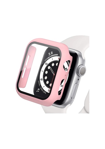 Watch 44mm Camlı Kasa Ekran Koruyucu - Rose