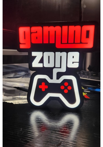Game Zone Dekoratif Aydınlatma Led Gece Lambası Çok Renkli