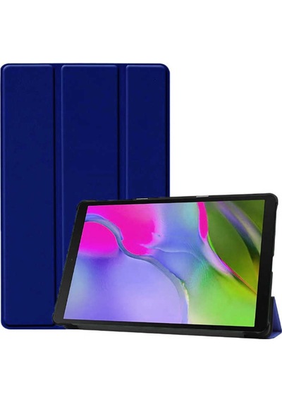 Huawei Uyumlu T5 10 Inc Tablet Kılıf Standlı Smart 1-1 Arkası Şeffaf