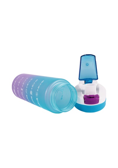 Herevin 161670-832 Motivasyon Desenli Matara 750 Ml Mor
