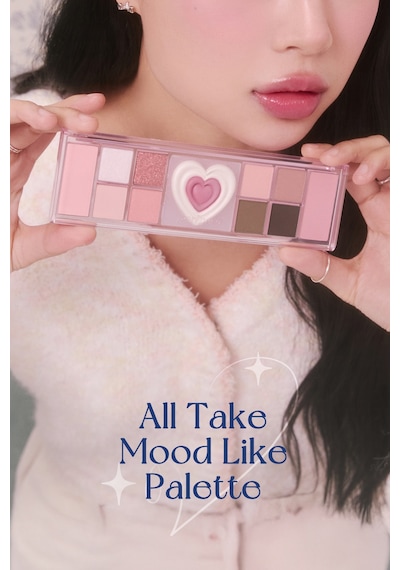 Peripera All Take Mood Like Palette 04 Cool Blush Night Peri