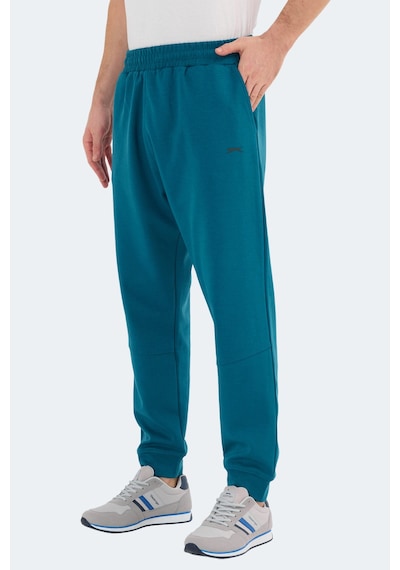 Slazenger Valerıe 2 Li Set Erkek Cepli Eşofman Altı Siyah - Petrol