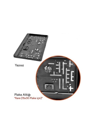 Koto Plakalik Plastik Kare 31Cmx16Cm 292007377