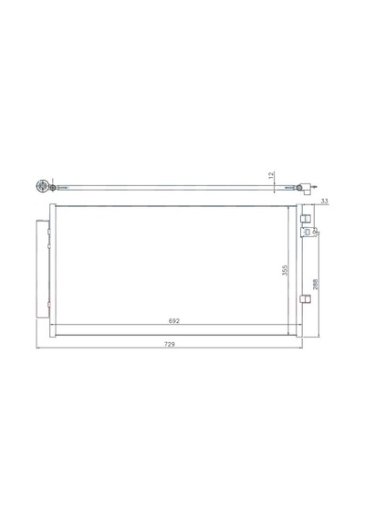 Orıs Cfı773012 Klima Kondenseri Fıat 500x 14  Jeep Renegade 14 51966751