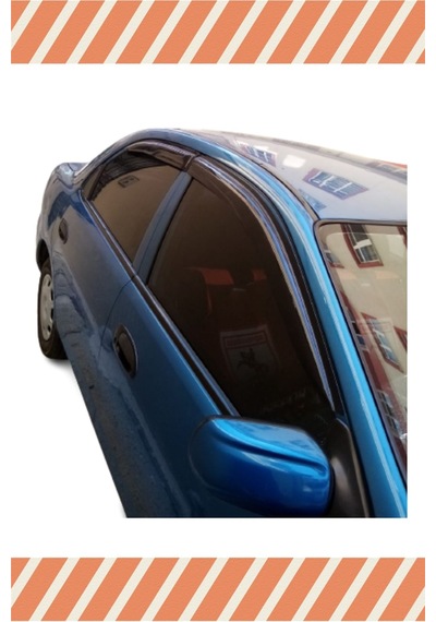 Mazda 323 Familia 1996-1999 Modellerine Özel 4'lü Mügen Tip Cam Rüzgarlığı