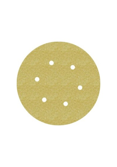 3M 255P Hookit P120 Sarı 6 Delikli Disk Zımpara 150Mm(100 Adet)