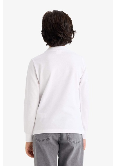 Defacto Pike Polo Tişört Erkek Çocuk L0288a626spwt34 Beyaz-wt34