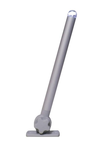 MICRO LED Işıklı Direk Katlanır 60cm, Beyaz Işık,Gri