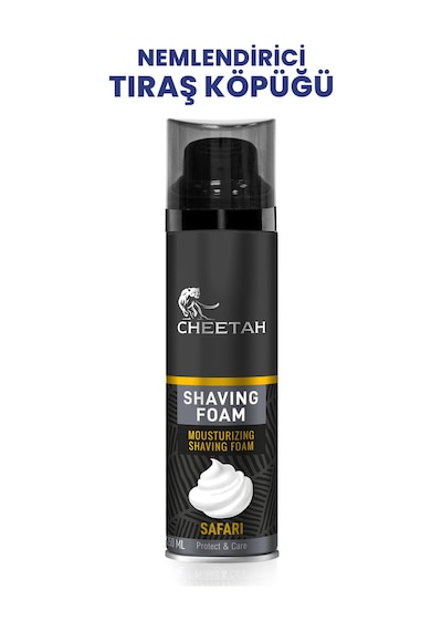Cheetah Safari Erkek Parfüm EDP 100 ML + Sprey Deodorant 150 ML + Tıraş Köpüğü 250 ML