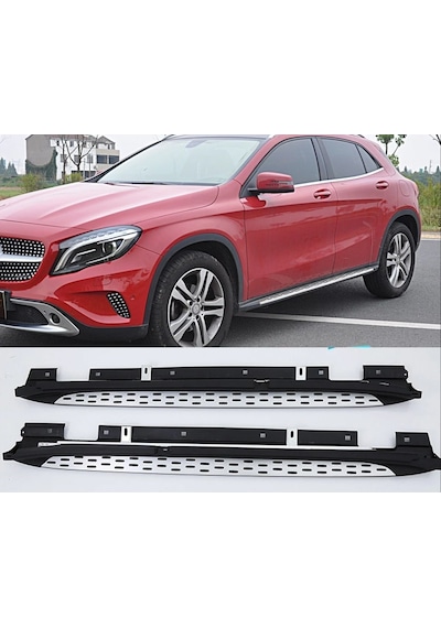 Gla Uyumlu 2015-2019 Yan Basamak Koruma Side Step Bmw Style