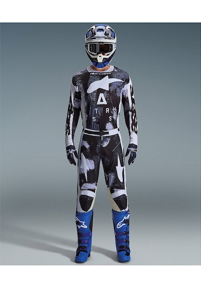 Alpinestars Racer Lahnd Off-road Motosiklet Jerseyi Kamuflaj