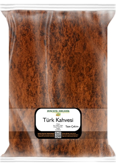 Türk Kahvesi 1 Kg. Taze Çekilmiş Orta Sertlikte Özel Çekirdek Taze Kavurma Turkish Coffee 1000 Gr. Türk Kahvesi