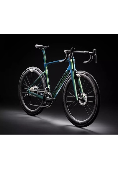 Bıanchı Infınıto Pro Ultegra Di2 2x12 Vites Yol Bisikleti-2027 Bukelamun Yeşili