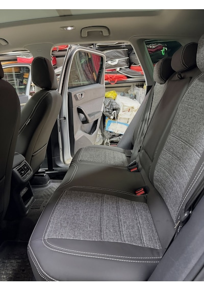 Seat Ateca Uyumlu Araca Özel Oto Koltuk Kılıfı 158602 Siyah