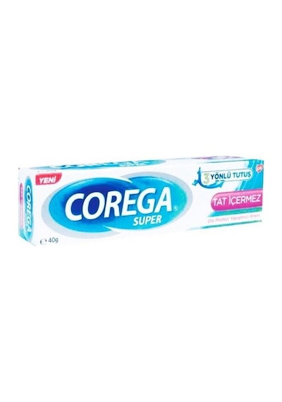 Süper Tatsız Diş Protezi Yapıştırıcı Krem 40 Gr