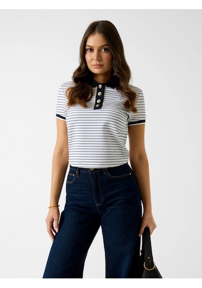 Guess Kısa Kollu Polo Yaka Alphonsine Çizgili Kadın Çok Renkli Polo T-shirt W6gp17k2946-s0ak Çok Renkli Guess Kısa Kollu Polo Yaka Alphonsine Çizgili Kadın Çok Renkli Polo T-shirt W6gp17k2946-s0ak Çok Renkli