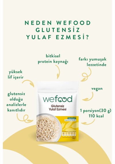 Glütensiz Yulaf Ezmesi 300 Gr