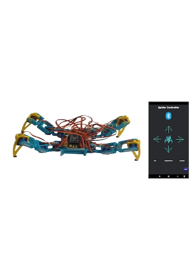Arduino Örümcek Robot Seti (Demonte)