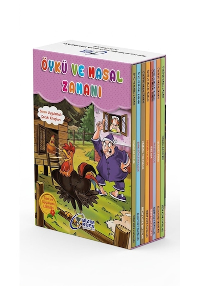 3 Ve 4.Sınıf İçin Öykü Ve Masal Zamanı 8 Kitap Fms