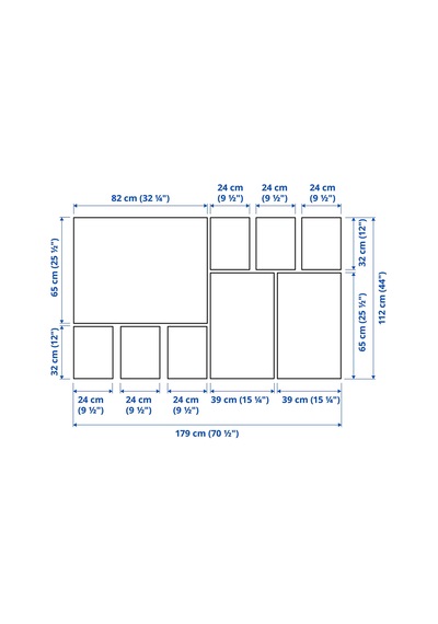 Ikea Pjätteryd Resim 179x112 Cm Çok Renkli