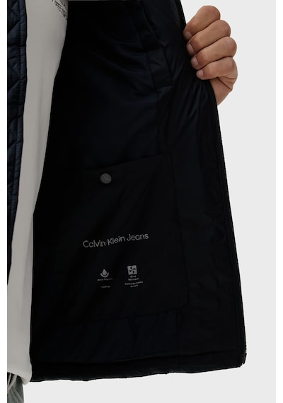 Calvin Klein Kapitoneli Dik Yaka Su İtici Mont Lv04rg506gcef Erkek Mont Lv04rg506g Cef Lacivert
