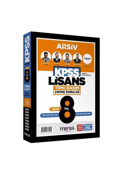 Marka 2026 Kpss Genel Yetenek Genel Kültür Lisans Çıkmış Sorular Son 8 Yıl Tıpkı Basım Çözümlü Arşiv