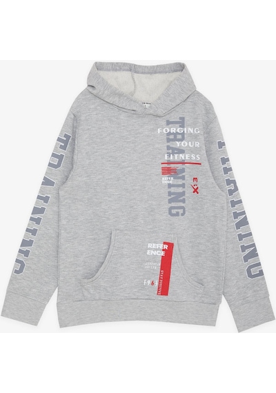 Breeze Girls & Boys Erkek Çocuk Sweatshirt Kapüşonlu Kanguru Cepli 9-14 Yaş, Gri Melanj-gri Melanj Gri Melanj Breeze Girls & Boys Erkek Çocuk Sweatshirt Kapüşonlu Kanguru Cepli 9-14 Yaş, Gri Melanj-gri Melanj Gri Melanj