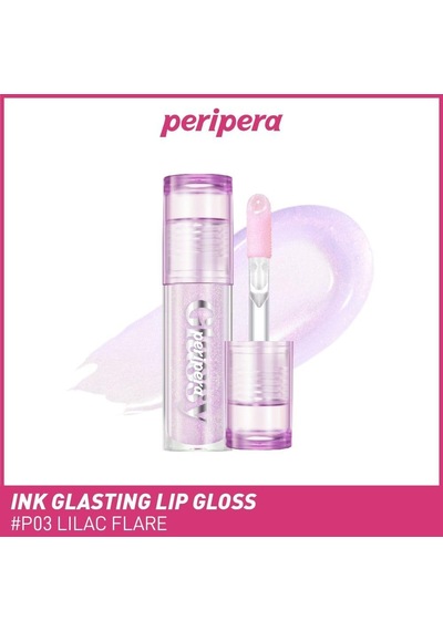 Lila Simli Dudak Dolgunlaştırıcı Gloss Ink Glasting Lip Gloss P03 Lilac Flare Diğer