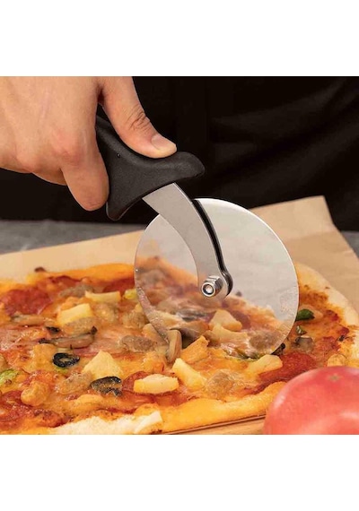 Omnisoft EPX PİZ-10 Pizza Kesme Bıçağı Paslanmaz Çelik 10 cm