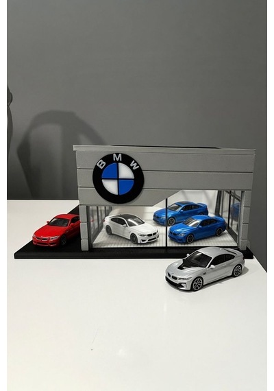 Bmw Showroom Tasarımlı Dekoratif Diorama 1:64