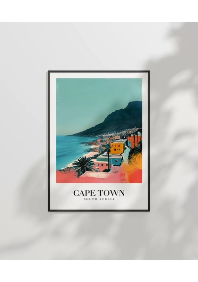 Çerçevesiz Poster Güney Afrika Masa Dağı