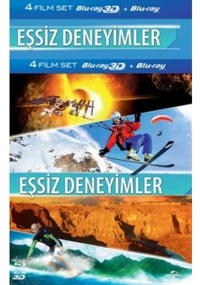 Blu Ray-Eşsiz Deneyimler (4 Blu Ray)
