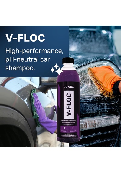 V-floc Ph Nötr Konsantre Oto Yıkama Şampuanı 500 Ml