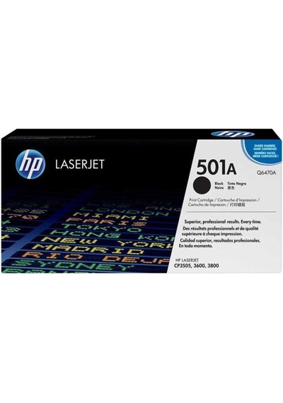 Hp 501a-q6470a Siyah Toner B Grade