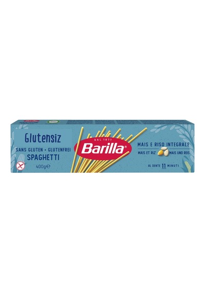 Barilla Glutensiz Spagetti Makarna 400g - Glutensiz Klasik Lezzet 8'li Avantaj Paketi - 8 Adet Tarı