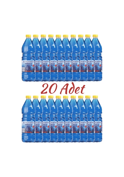 Autofresh 4 Mevsim Oto Cam Suyu 1 Litre 20 Adet Set -3 Derece