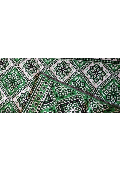 Algelsineve Makine Dokuması Çiçekli Desen 3 Mekik Kalın Kilim