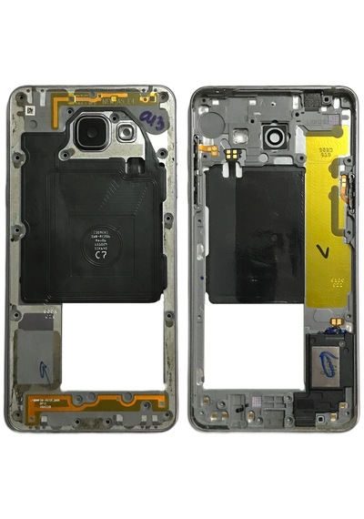 Samsung Galaxy Uyumlu A5 2016 A510 Orta Kasa -siyah-