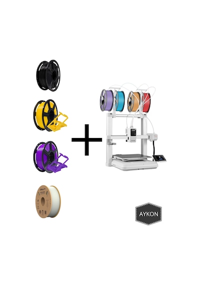Kobra X 3d Yazıcı + 4  Renk Filament