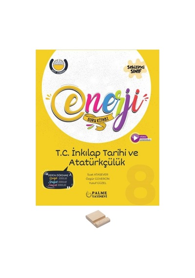 Lgs 8. Sınıf Enerji İnkılap Tarihi Soru Bankası Ve Telefon Standı