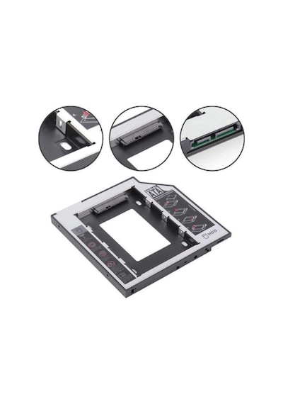 12.7 Mm Sata Hdd Harddisk Caddy Kızak Kutu Laptop Ssd Notebook Ikinci Hdd Takma