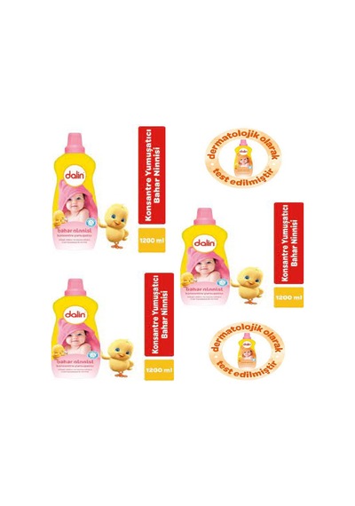 Konsantre Yumuşatıcı Bahar Ninnisi 1200ml 3 Adet 8690605055660