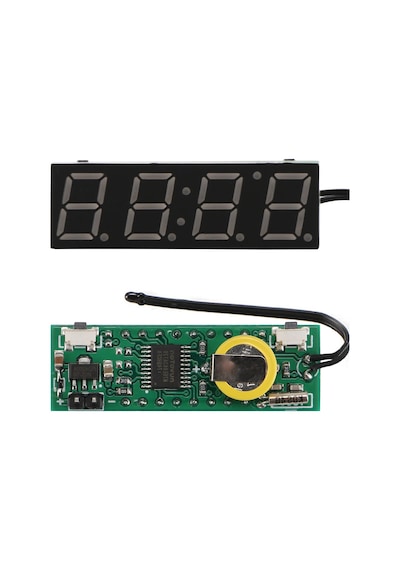 Alkatronik-3 İn 1 Voltmetre Termometre Saat Tarih Sıcaklık Voltaj Göstergesi