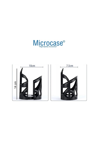 Microcase Motosiklet Bisiklet Scooter Aynadan Bardak Şişe Termos Tutucu - Al3644 Çok Renkli